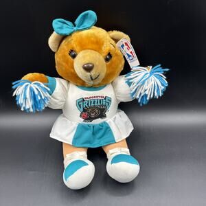 Vintage Play By Play 1994 NBA Vancouver Grizzlies Large Plush Cheerleader Bear